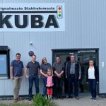 v.L. Dirk Olbrich, Oliver Bach, Familie Feiler, Thomas Bach, Janine Schuff